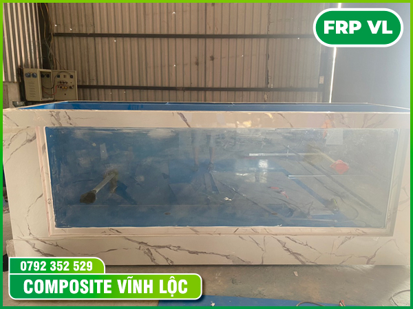 Bể nuôi cá rồng - Xưởng Sản Xuất Bồn Bể Composite FRP Vĩnh Lộc